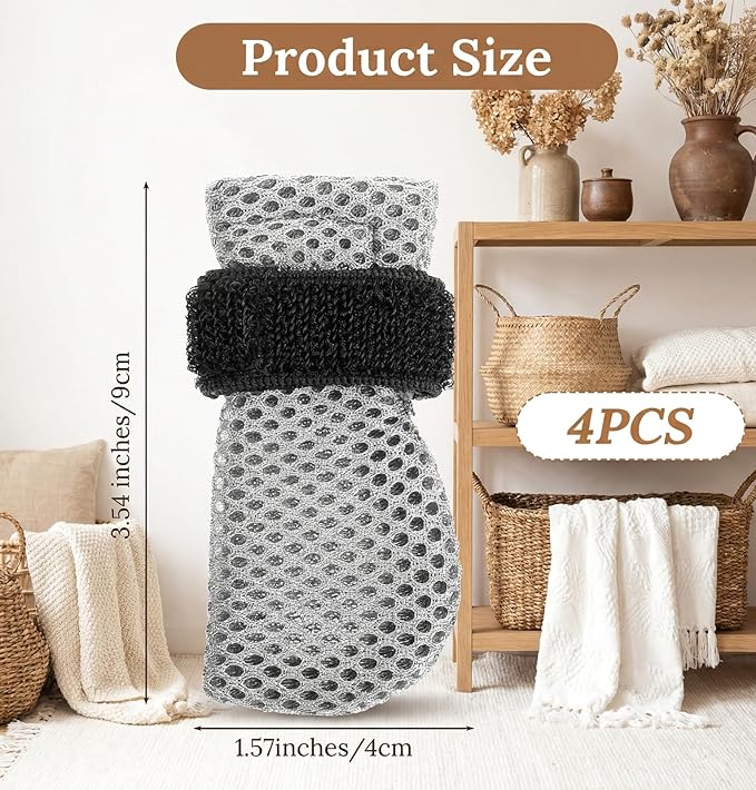 4 Pcs Cat Booties Anti Scratch Mittens Gloves Mesh Cat Claw Covers Kitten Protectors Foot Booties Breathable Adjustable Kitten Shoes to Prevent Scratching for Nail Trimming Pet Bathing