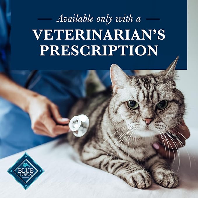 Blue Buffalo Natural Veterinary Diet GI Gastrointestinal Support Dry Cat Food, Chicken 7-lb bag