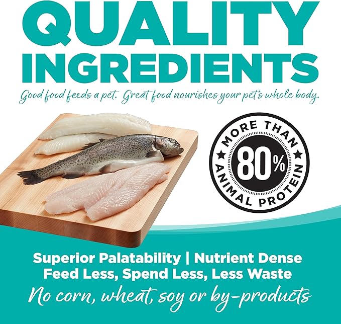 NutriSource Element Series Classic Catch Dry Cat Food, Haddock, Trout & Cod, 4LB