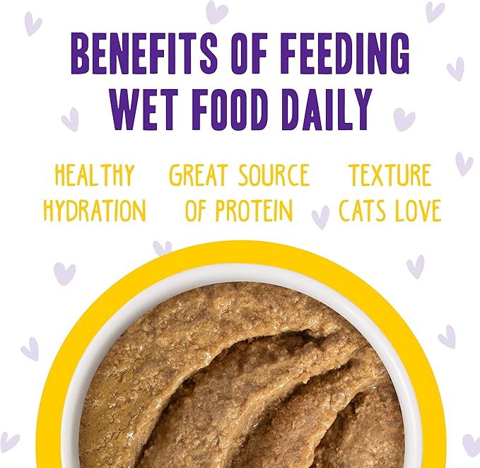 Weruva B.F.F. Play - Best Feline Friend Paté Lovers, Aw Yeah!, Paté Soiree! Variety Pack, 3oz Pouch (Pack of 12)