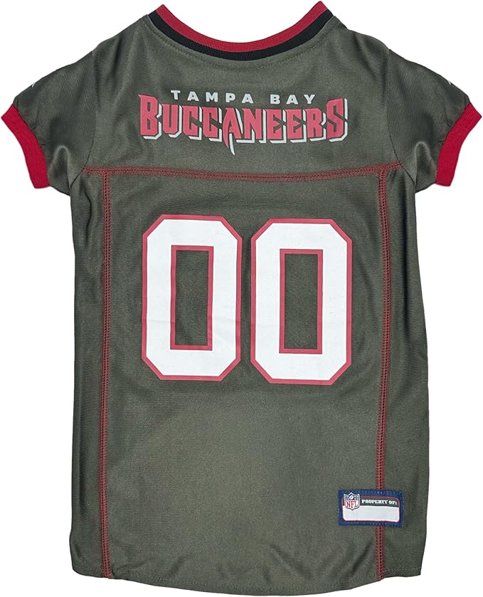 NFL Tampa Bay Buccaneers Color Rush Dog Jersey, Size: X-Large. Cool and Sporty Dog Shirt, Best Football Jersey Costume for Dogs