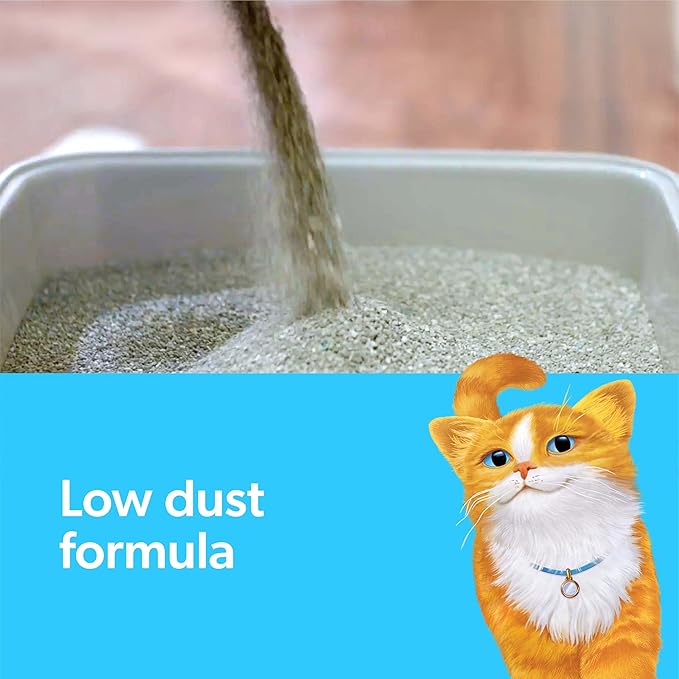 Fresh Step Odor Shield Scented Litter with the Power of Febreze, Clumping Cat Litter, 25 Pounds (Package May Vary)