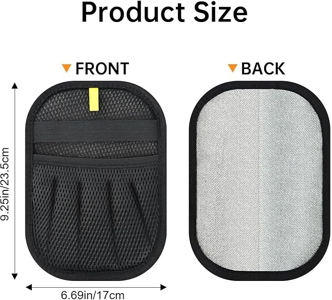 Pet Hair Removal Glove for Cats and Dogs,Newly Upgraded Reusable Effortless & Efficient Electrostatic Pet Hair Grooming Tool for Laundry & Clothing,Couch,Carpet,Car Seat,Five-Finger Design Large Size