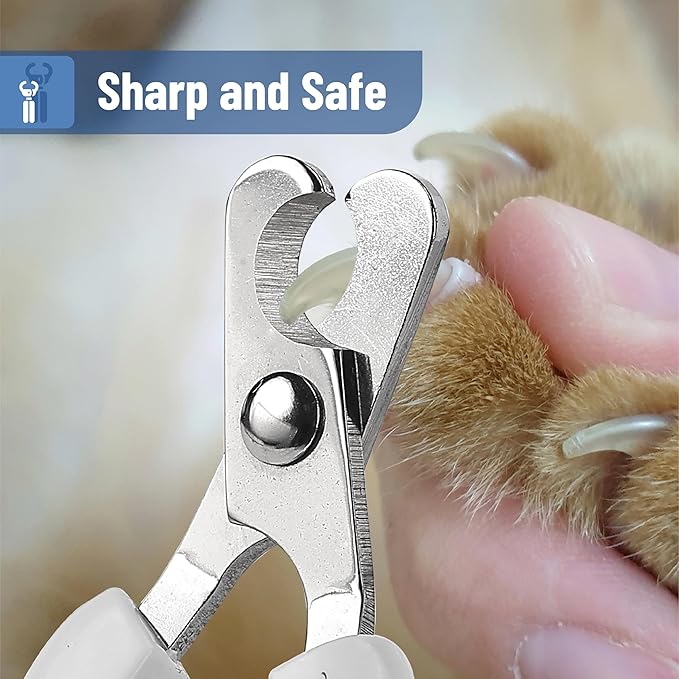 Mr. Pen- Cat Nail Clipper, Stainless Steel, Professional Sharp Cat Claw Trimmer for Small and Medium Cats, Pet Nail Clipper with Sturdy Non Slip Handle