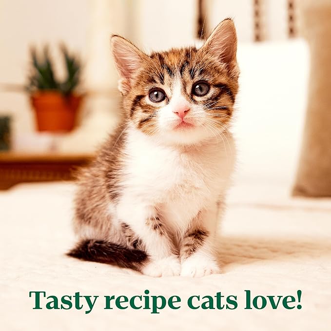 Nutro Perfect Portions Wet Kitten Food Pate Chicken Recipe and Whitefish and Salmon Recipe, Pate Wet Cat Food, 2.6 oz. Twin-Pack Trays, 12 Count, 24 Servings