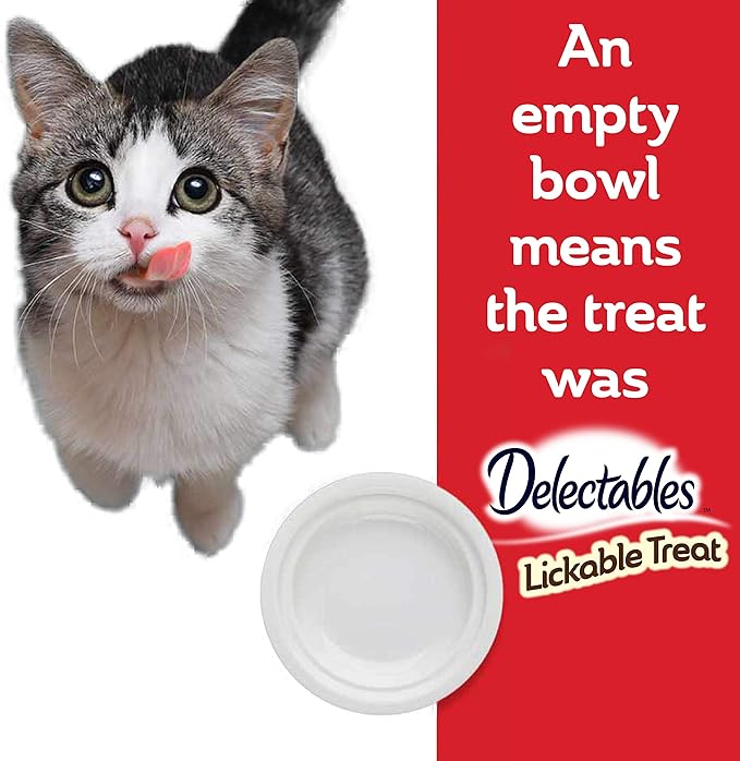 Hartz Delectables Stew Chicken & Veggies Lickable Cat Treat,1.4 Ounce, 12 Count (Pack of 8)