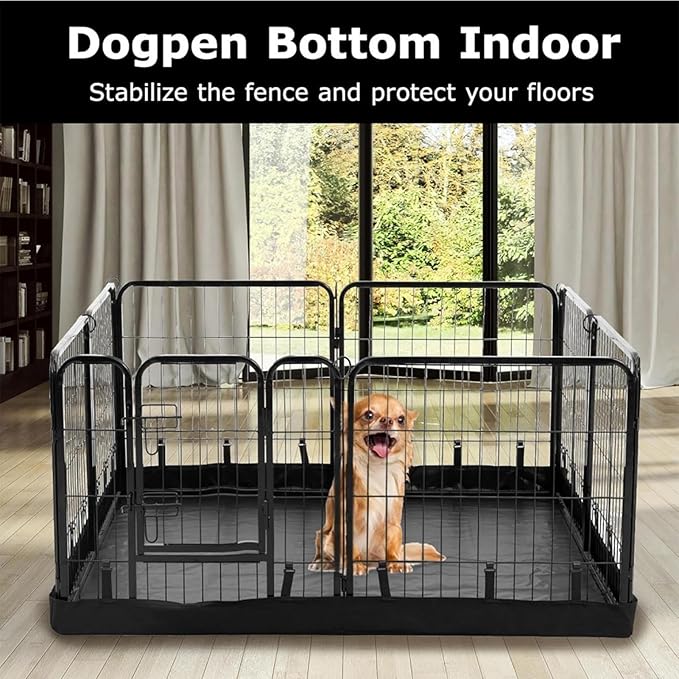 Cat Litter Training Pad - 460g Puppy Training Mats, Washable Dog Whelping Pad, Indoor Cat Fence Mat | Oxford Cloth Waterproof Mat for Puppy Pee, Playpen, Sofa, Bed, Car Trunk, and Home Use