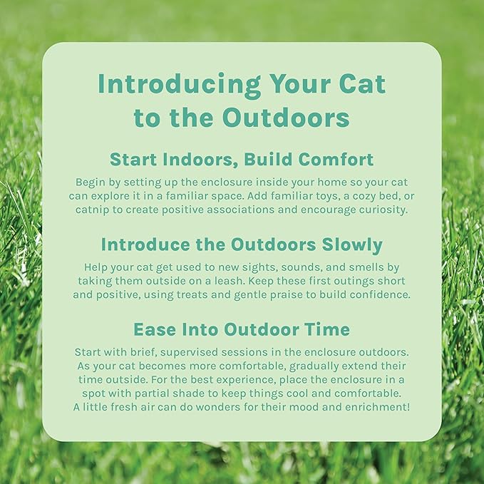 Kitty City Outdoor Catio Furniture and Play Kits for Cats, Play Pen