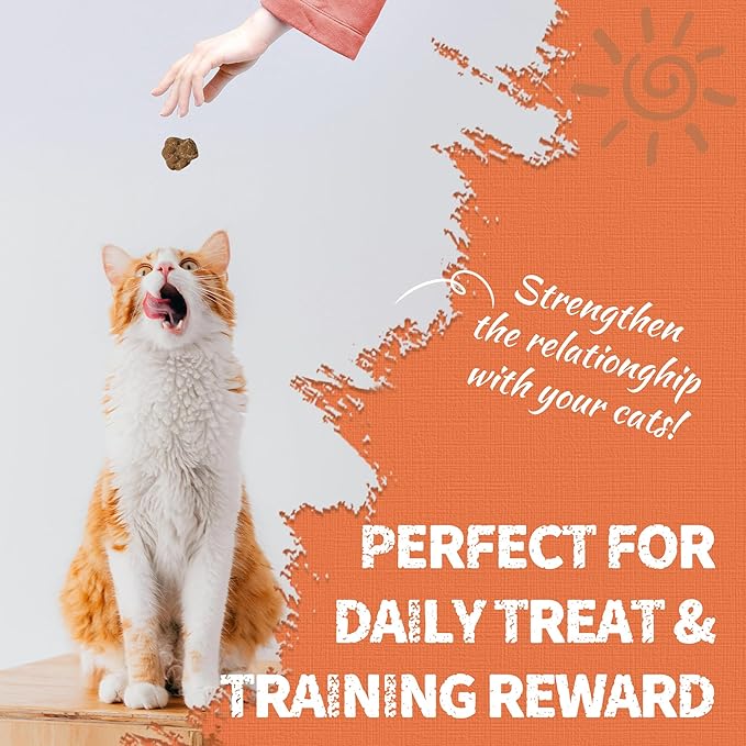 Just Try Dental Health Treats for Cats - Advanced Kelp Clean Teeth & Fresh Breath - Reduce Plaque & Tartar - Chicken Flavored Chews - 16 OZ