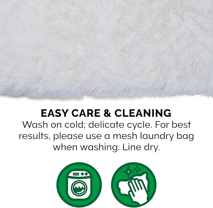 Furhaven Self-Warming Cat Bed for Indoor Cats, 4-Beds-in-1 & Washable - Plush Long Faux Fur Convertible Cuddler - Silver, Small
