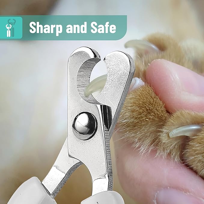 Mr. Pen- Cat Nail Clipper, Stainless Steel, Professional Sharp Cat Claw Trimmer for Small and Medium Cats, Pet Nail Clipper with Sturdy Non Slip Handle