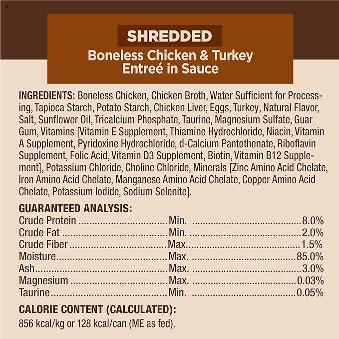 Wellness CORE Signature Selects Variety Pack Adult Canned Wet Cat Food, Natural, Protein Rich, Grain Free, Poultry Recipes, 5.3 oz, Pack of 12 Cans