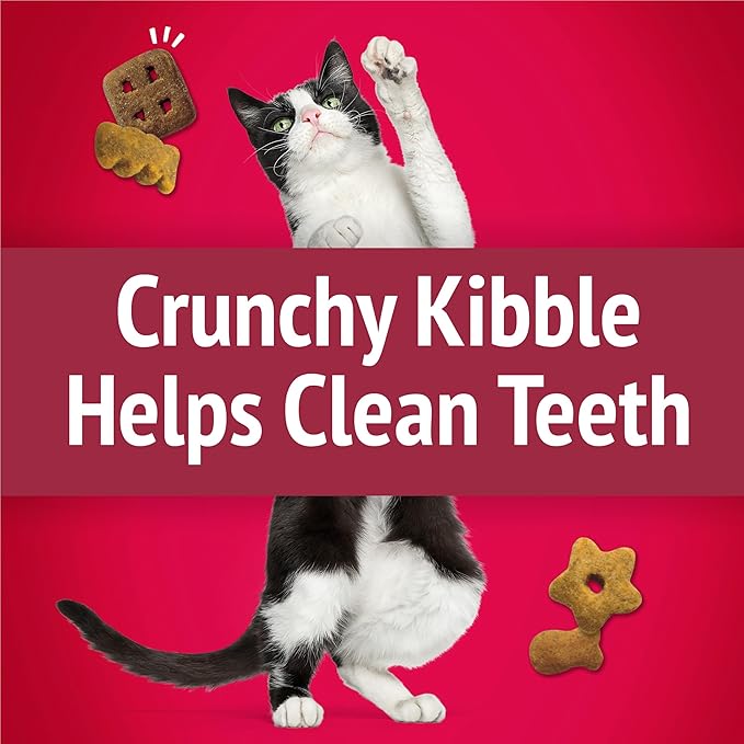 Purina Friskies Cat Treats, Party Mix Mixed Grill Crunch - (Pack of 6) 6 oz. Pouches