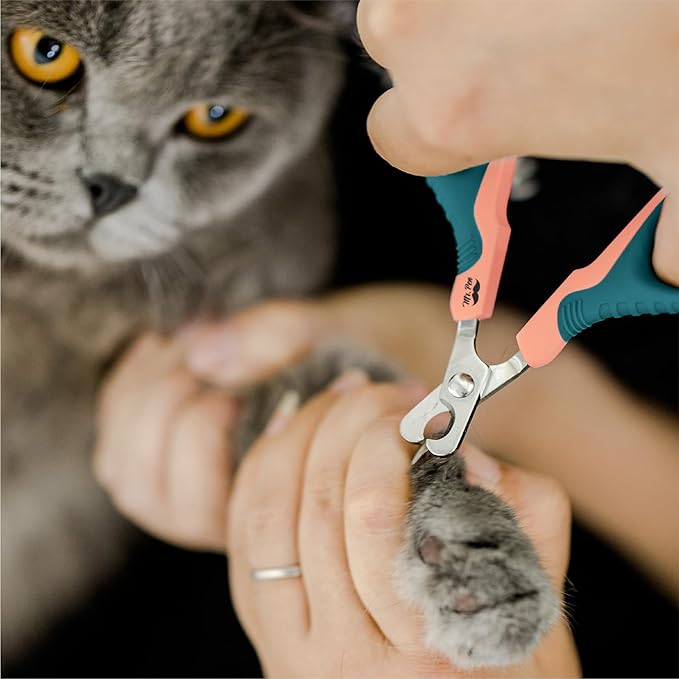 Mr. Pen- Cat Nail Clipper, Stainless Steel, Professional Sharp Cat Claw Trimmer for Small and Medium Cats, Pet Nail Clipper with Sturdy Non Slip Handle