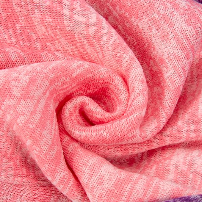 Dog Sweater, Dog Sweaters for Small Dogs, 2, 3 Pack Warm Soft Pet Clothes for Puppy, Medium Large Cat, Dogs Girl or Boy, Dog Shirt for Winter Christmas (Hoodie Pink,Purple+Pink,Rose, X-Large)