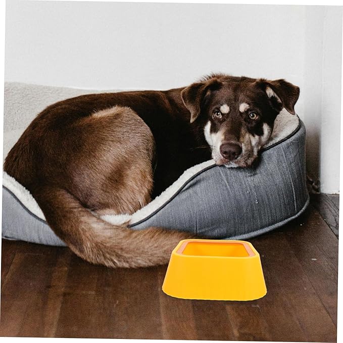 BESPORTBLE Pet Water Bowl with Floating Mechanism Durable Design for Cats and Small Dogs No-Spill Water Feeder Keeps Pets Mouth Dry and Area Clean