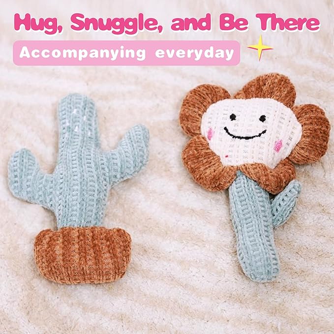 Cat Toy Kicker Pillows, Plush Catnip Cat Toy Interactive Kitty Toy for Kitten Felines Chew Enrichment, Soft Penguin-Shaped 5.91” Size for Bored Indoor Adult Cat Cuddle Teething Scratch Play