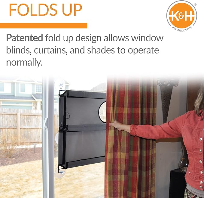 K&H Pet Products, Creative Solutions Cat Window Lounger Double, 1 Count