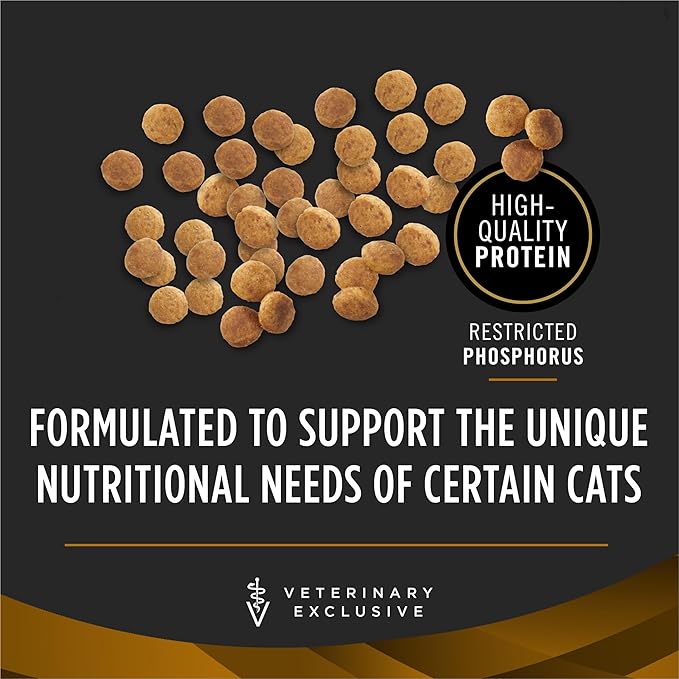 Pro Plan Veterinary Diets Purina NF Kidney Function Advanced Care Feline Formula Dry Cat Food - 3.15 lb. Bag