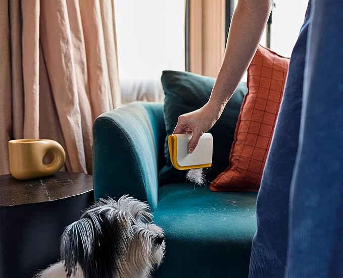 Joseph Joseph CleanTech 3-in-1 Pet Hair Remover for Upholstery, Fabric, Furniture & Couches