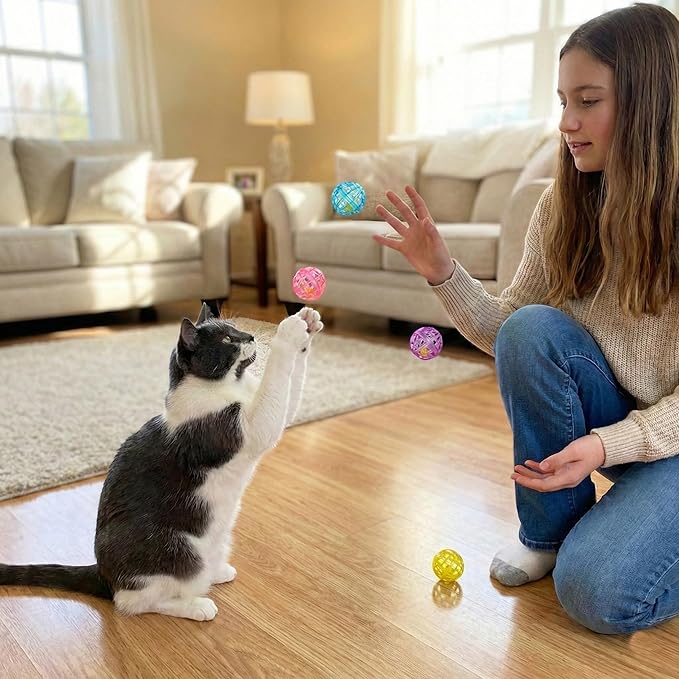 SPOT Ethical Products Lattice Balls Cat Toy (3 Pack)