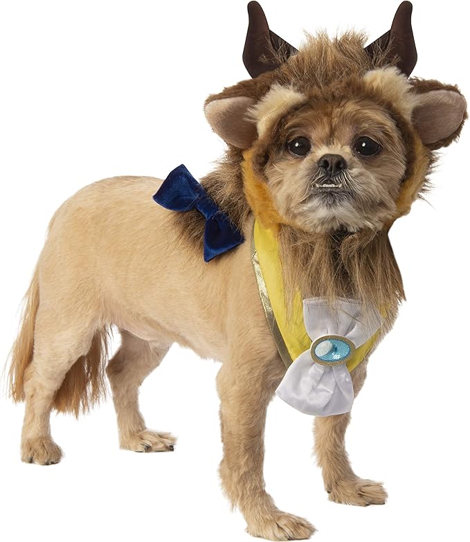 Disney's Beauty & The Beast: Beast Pet Accessory Set for For Dogs or Cats by Rubies, M/L