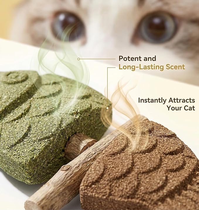 3PCS Fish Bone Cat Toy Set for Cats, Catnip Toys, Dental Chew & Teething Toys for Kitten, Fish & Bone Shape, Ideal for Teeth Cleaning & Boredom Relief