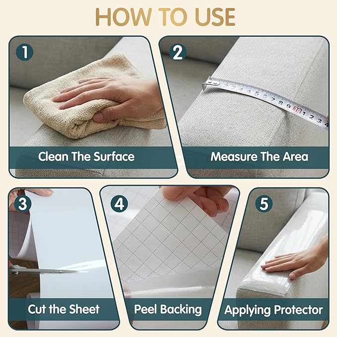 Anti Cat Scratch Furniture Protector Clear Vinyl 196"x16.6" Cat Scratch Pad for Couch Sofa Protector from Cat Claws & Dog Claws,Sticky Flexible Tape for Corner Door Walls Bed