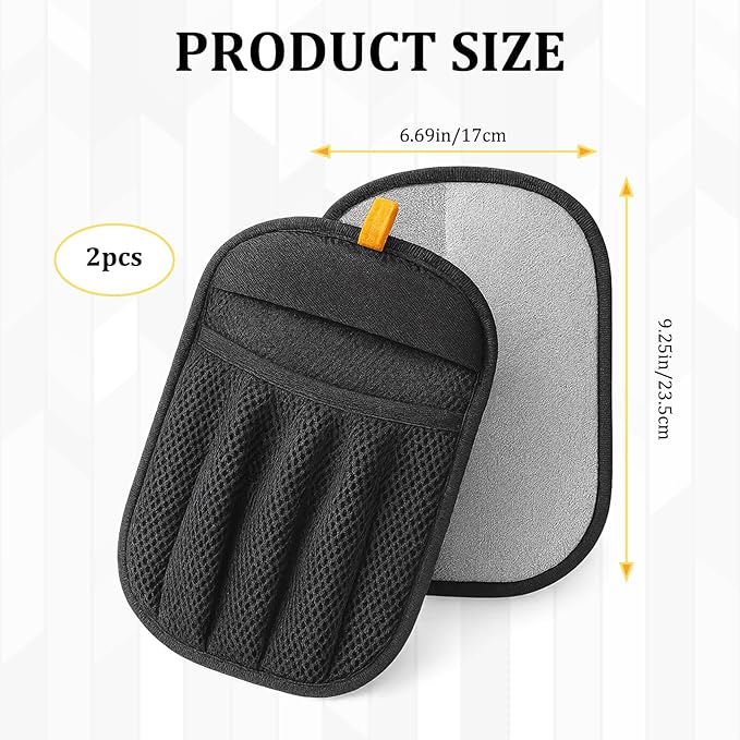 2 Pack Pet Hair Remover For Laundry, Magic Brush Pet Hair, Five-Finger Design For Laundry, Furniture, And Car Seats, Reusable Pet Hair Removal Glove For Cats And Dogs