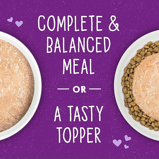 Stella & Chewy's Carnivore Cravings Purrfect Paté - Premium Grain-Free Wet Cat Food - Salmon, Tuna & Mackerel Recipe - High Protein with Bone Broth - Perfect for Picky Eaters - 2.8oz Cans (24 Pack)