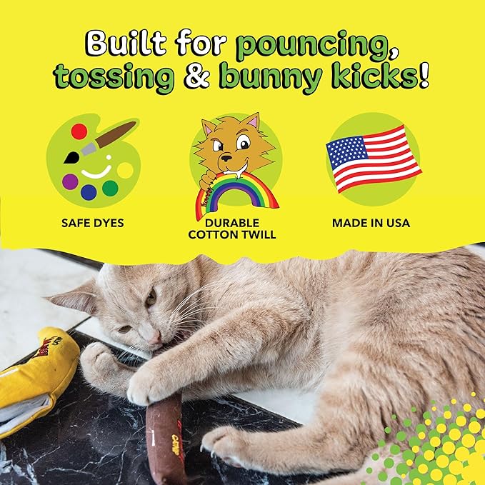 Yeowww Cigar Catnip Toy, Singles