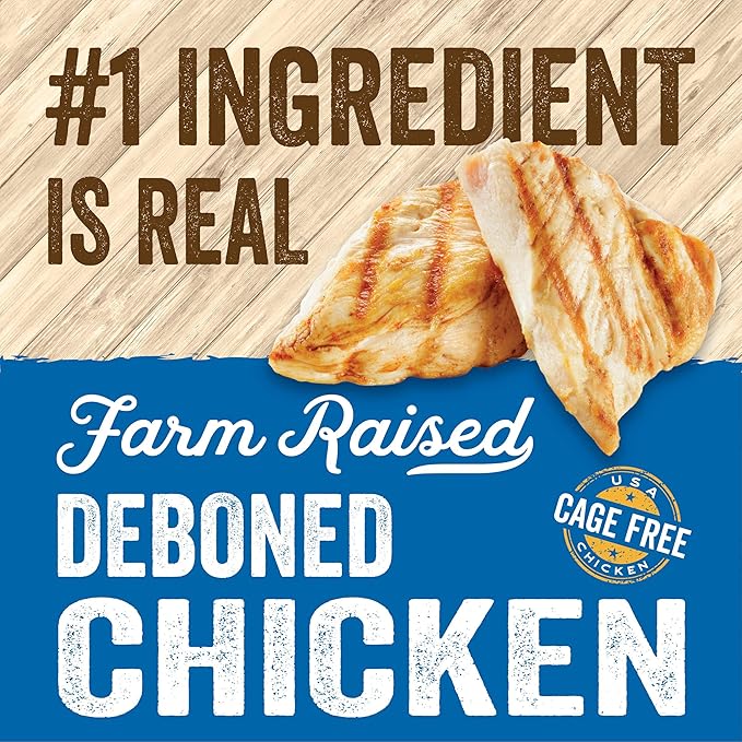 Evolve Pet Food Grain Free Deboned Chicken, Pea and Vegetable Recipe Cat Food Grain Free Deboned Chicken, Pea, and Veggies 3 Pound (Pack of 1)
