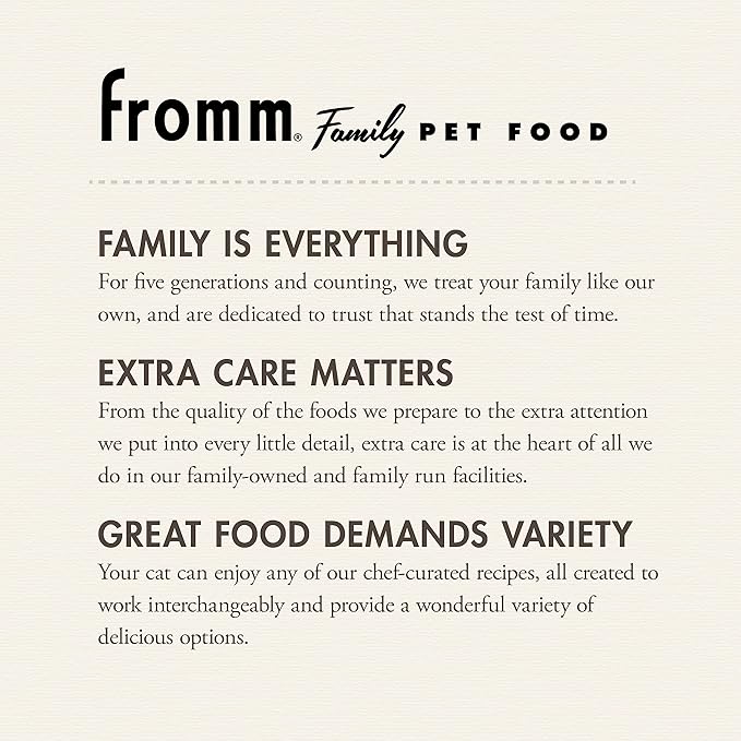 Fromm Four-Star Nutritionals Game Bird Cat Food - Premium Dry Cat Food - Turkey Recipe - 4 lb