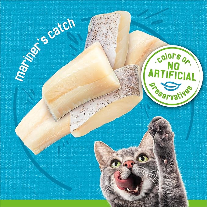 Purina Friskies Wet Cat Food Pate, Mariner’s Catch - (Pack of 24) 5.5 oz. Cans