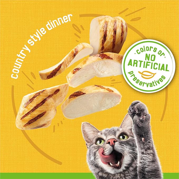 Purina Friskies Wet Cat Food Pate, Country Style Dinner - (Pack of 24) 5.5 oz. Cans