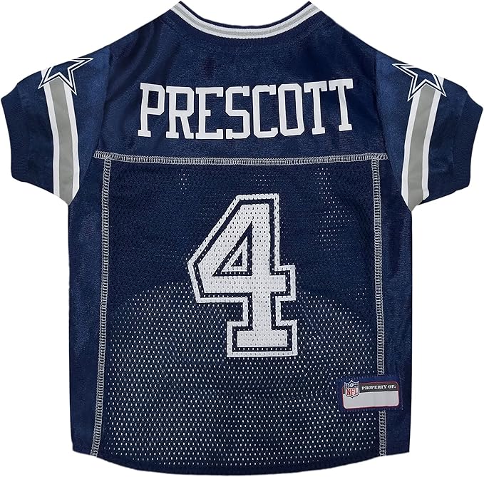 Dak Prescott Dallas Cowboys Mesh Pet Jersey