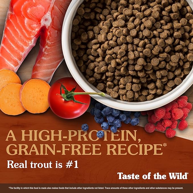 Taste Of The Wild Canyon River Grain-Free Dry Cat Food With Trout & Smoke-Flavored Salmon 5lb
