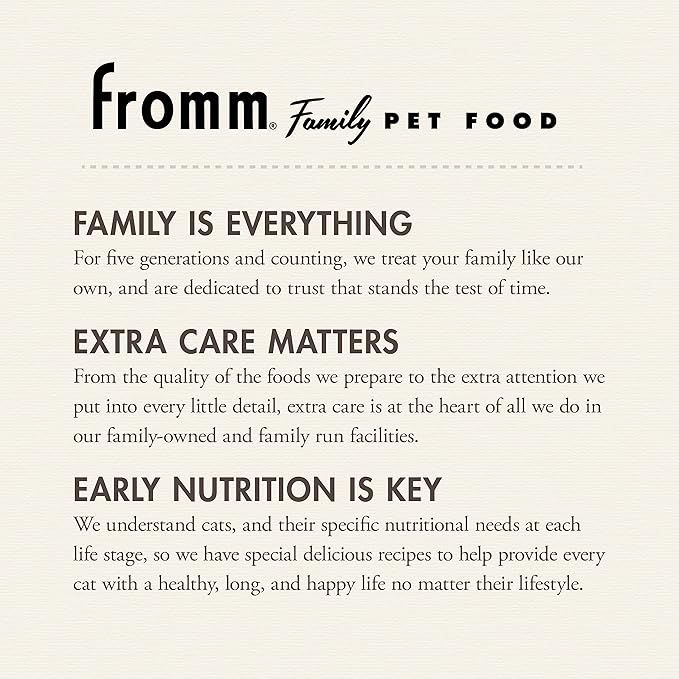 Fromm Kitten Gold Dry Cat Food - Premium Cat Food for Kittens & Pregnant or Nursing Cats - Chicken Recipe - 10 lb