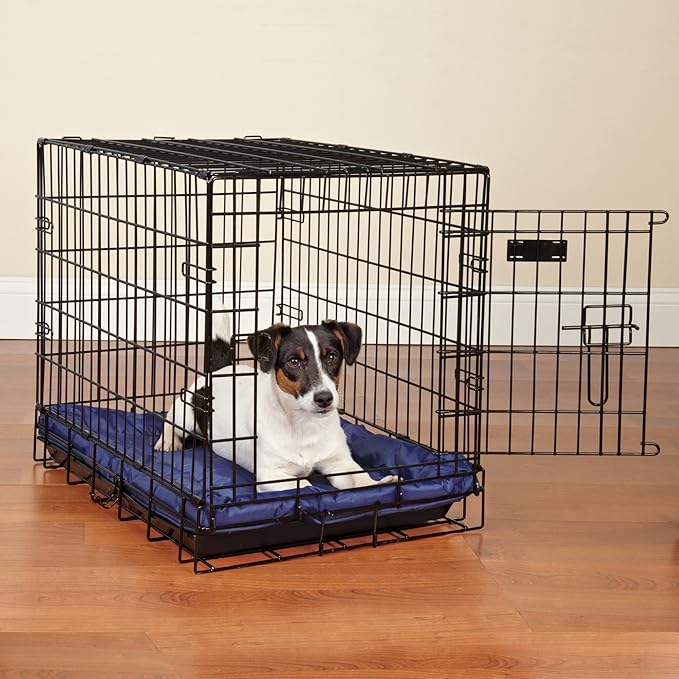 Slumber Pet Water-Resistant Beds - Comfortable and Durable Nylon Beds for Dogs and Cats - Medium, Royal Blue