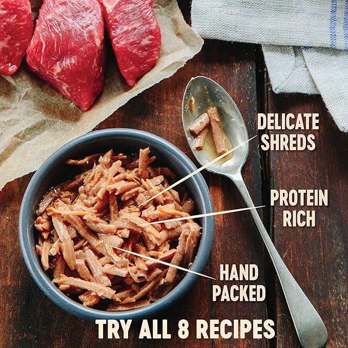 Wellness CORE Signature Selects Shredded Adult Wet Cat Food,Natural,Protein-Rich,Grain Free,5.3 Ounce (Chicken & Chicken Liver),(Pack of 24)