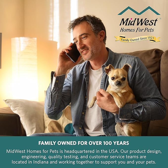 MidWest Homes for Pets Reversible Pet Bed; Machine Washable; Great for Toy Dog Breeds; Spotted Gray; 18"; 40218-FVGYS