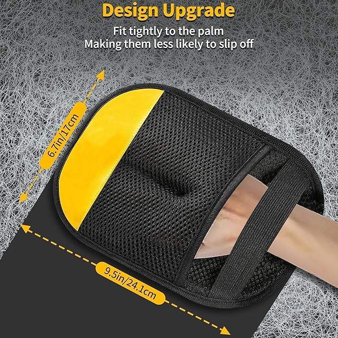 Pet Hair Removal Glove for Dogs & Cats, Newly Upgraded Reusable Electrostatic Pet Hair Glove, Magic Brush Pet Hair Remover Tool for Clothing, Couch, Carpet, Car Seats
