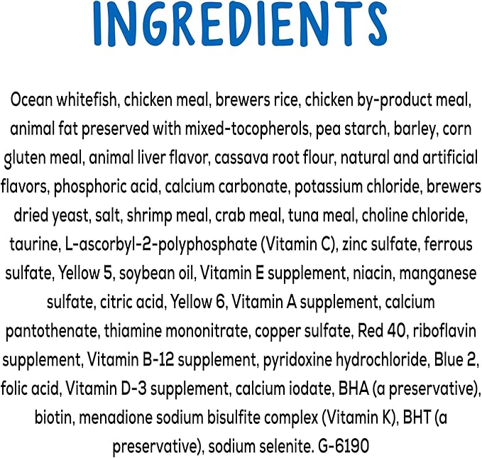 Friskies Party Mix Cat Treats, Beachside Crunch, Shrimp, Crab & Tuna Flavors, 6-Ounce Pouch, Pack of 7