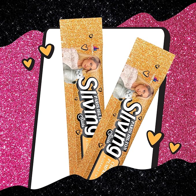 Weruva Paris Hilton Pamper Like Paris Sliving Sticks, Chicken and Pumpkin, 0.5oz Lickable Cat Treats, Pack of 5