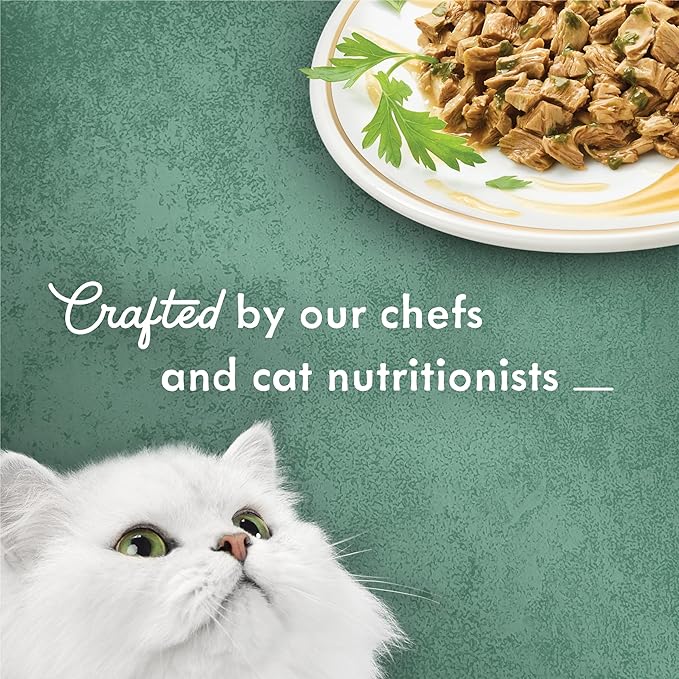 Purina Fancy Feast Gravy Wet Cat Food, Medleys White Meat Chicken Florentine With Garden Greens - (Pack of 24) 3 oz. Cans