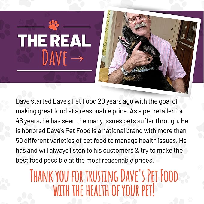 Dave's Pet Food Grain Free Wet Cat Food Gravy (Tuna & Chicken Dinner in Gravy), Naturally Healthy Canned, Added Vitamins, 5.5 oz Cans (24 Pack)