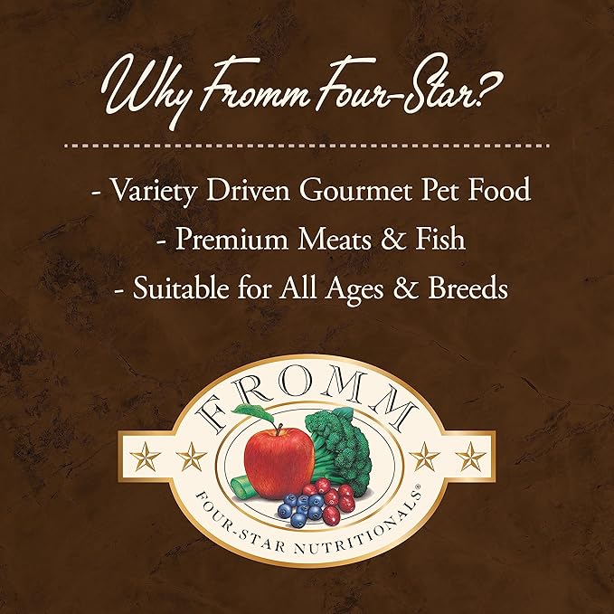 Fromm Four-Star Nutritionals Beef Livattini Veg Cat Food - Premium Dry Cat Food - Beef Recipe - 4 lb