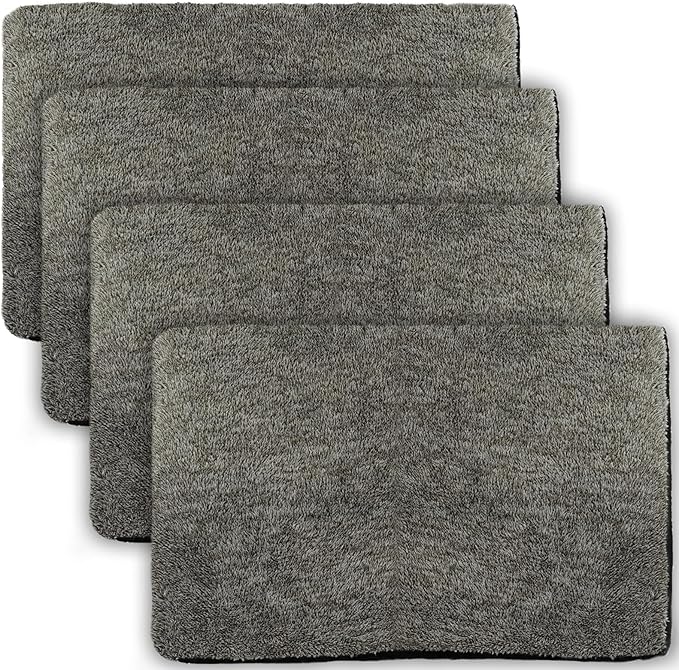 Self-Warming Cat Bed Pad, 4-Pack Self-Heating Cat Bed Mat Thermal Blanket for Indoor Cats & Small Dogs,22 * 16 inch