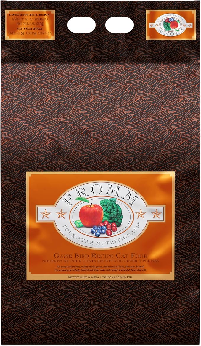Fromm Four-Star Nutritionals Grain-Free Game Bird Dry Cat Food (10 lb)