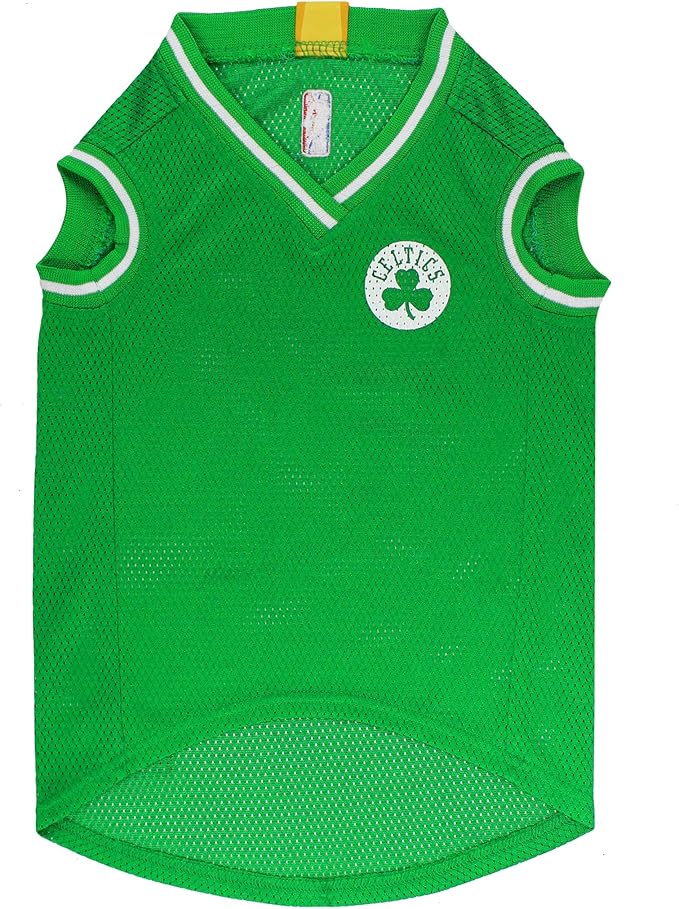 Pets First NBA Boston Celtics Dog Jersey, X-Large - Tank Top Basketball Pet Jersey (Pack of 2)